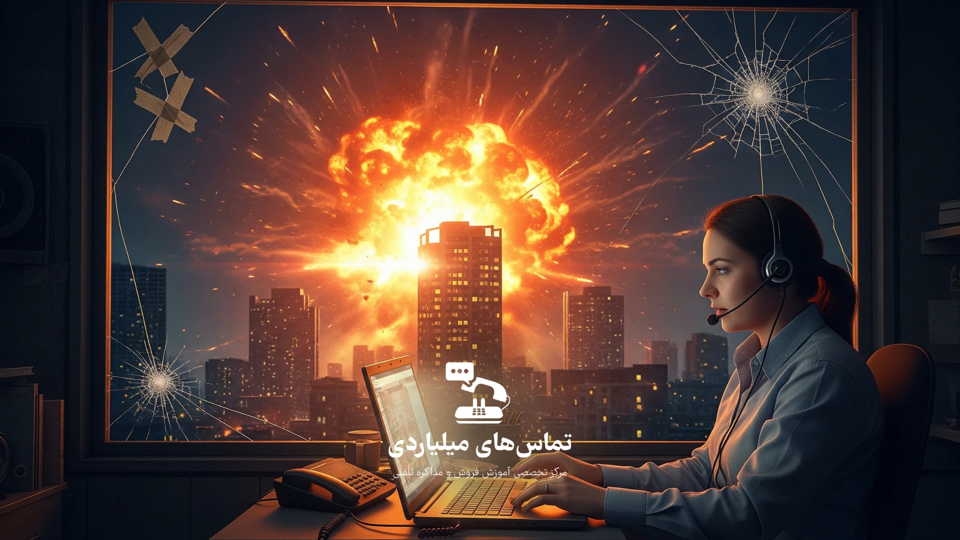 مدیریت فروش تلفنی در بحران،بحران،جنگ
