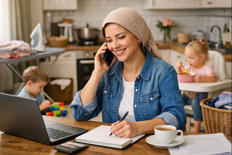 بهترین شغل دوم برای خانم‌ها