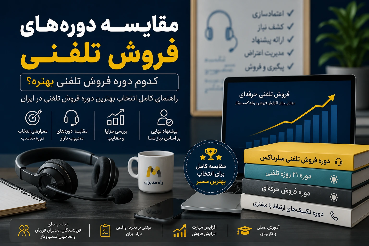 مقایسه دوره‌های فروش تلفنی - بررسی دوره سیلزباکس