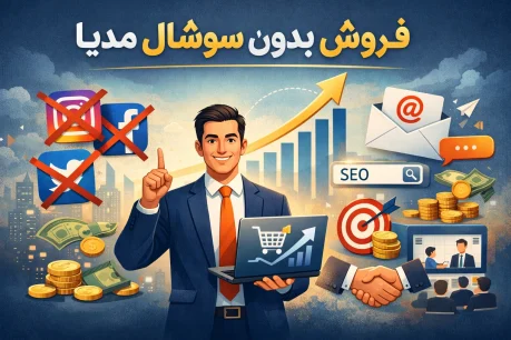 چطور بدون سوشال‌مدیا فروش بسازیم